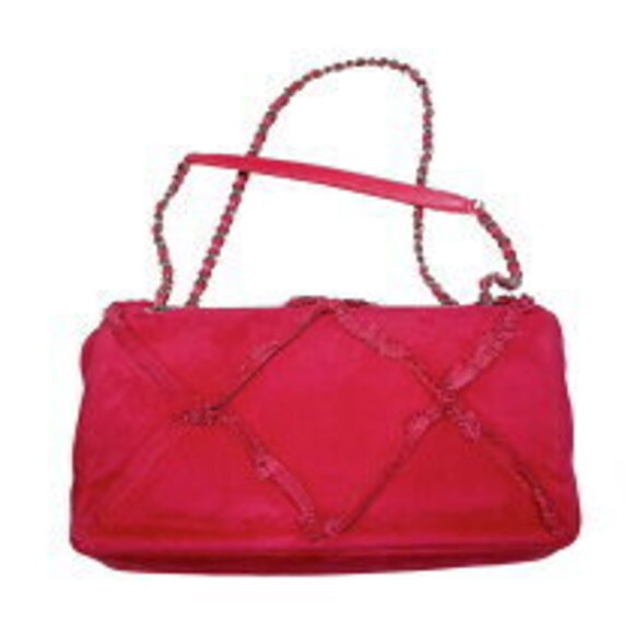 Chanel Suede Chain Shoulder Bag - Picture 2 of 12